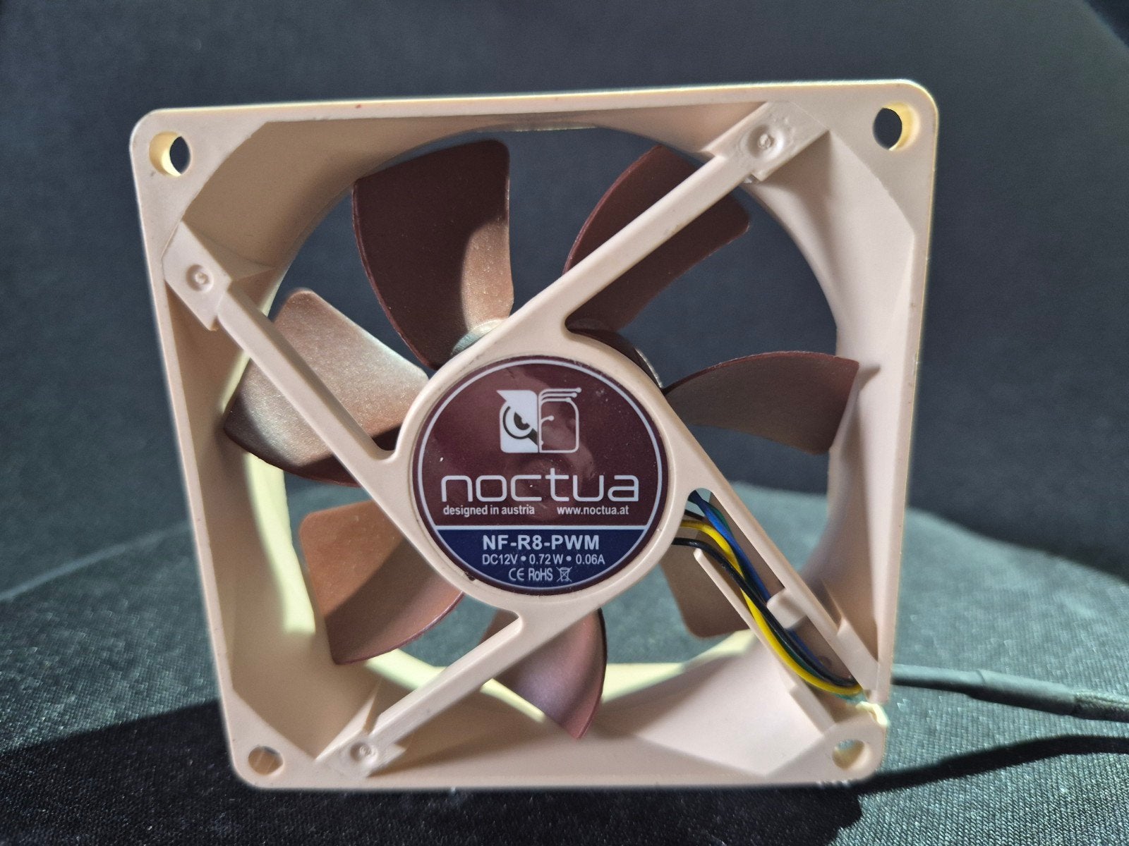 Noctua NF-R8-PWM Ventilator - Stille en Efficiënte Koeling, Ophalen of Verzenden, Gebruikt, Luchtkoeling