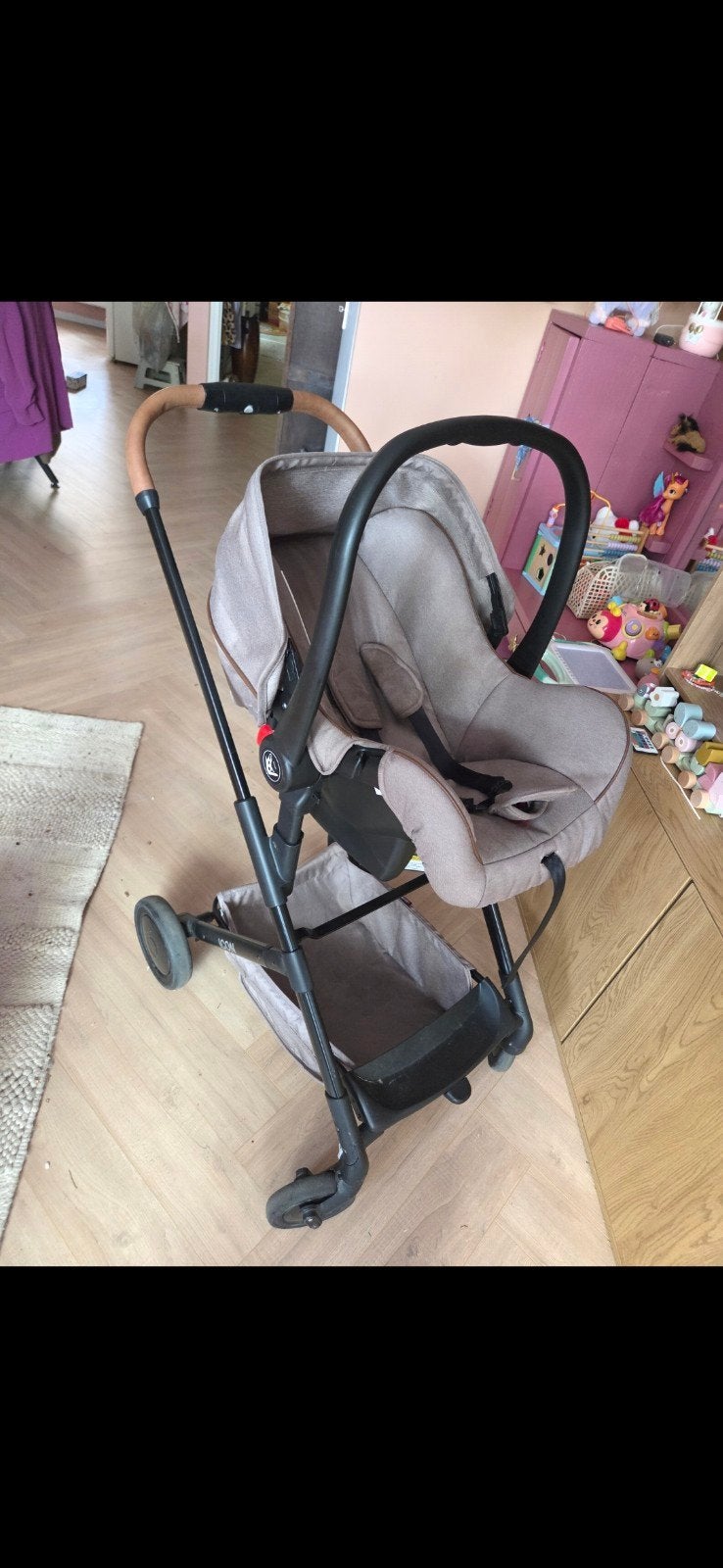 Kinderwagen X-Adventure Icon Fossil Taupe, Ophalen, Gebruikt, Overige merken