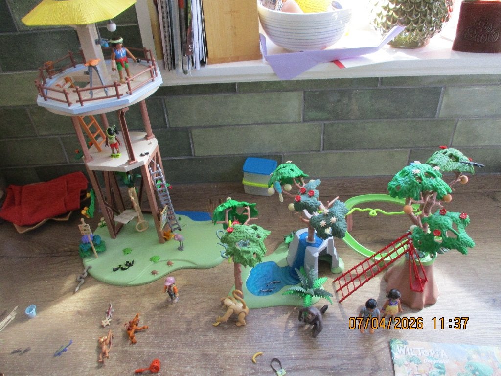 Wiltopia playmobil, Ophalen of Verzenden, Gebruikt, Wild life