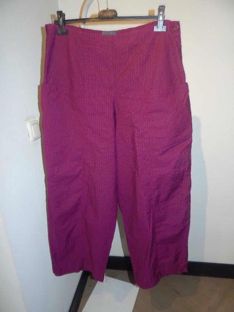 Oska mooie paarse capri broek zomers maat 4 46/48, Verzenden, Paars, Maat 46/48 (XL) of groter, Zo goed als nieuw