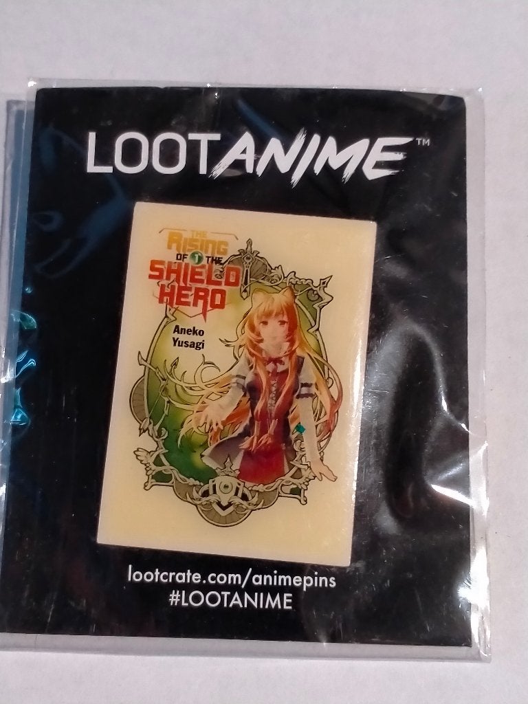 LootAnime Rising of the Shield Hero anime pin RARE, Verzamelen, Ophalen of Verzenden, Zo goed als nieuw