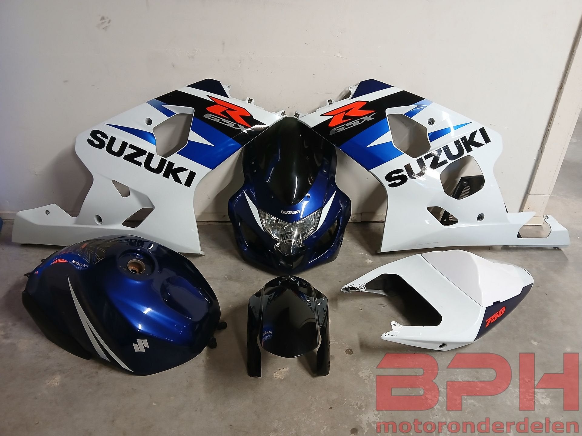 Kappenset + tank Suzuki GSX-R 600 750 K4 - K5 2004 t/m 2005, Ophalen, Gebruikt, -, -