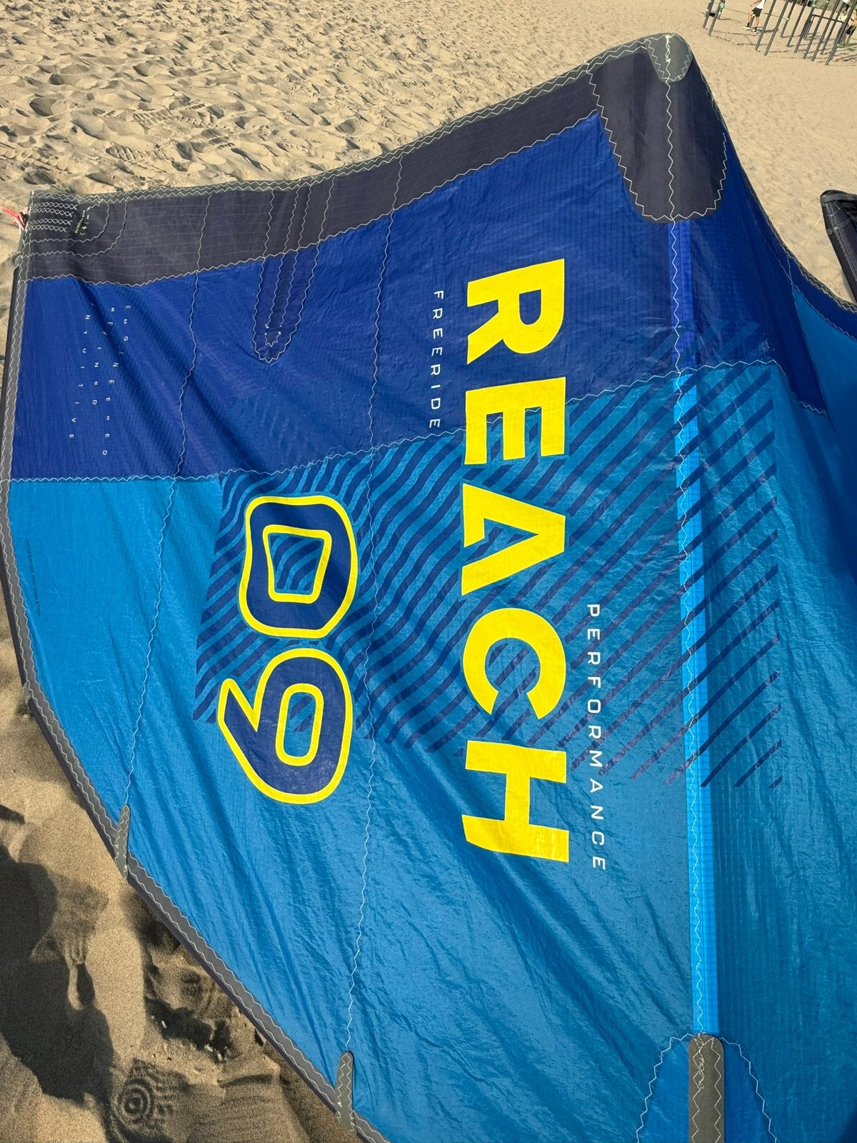 Kites NORTH Reach 2023 9m plus  navigator North bar, Gebruikt, 9 m², Geen board, Ophalen of Verzenden