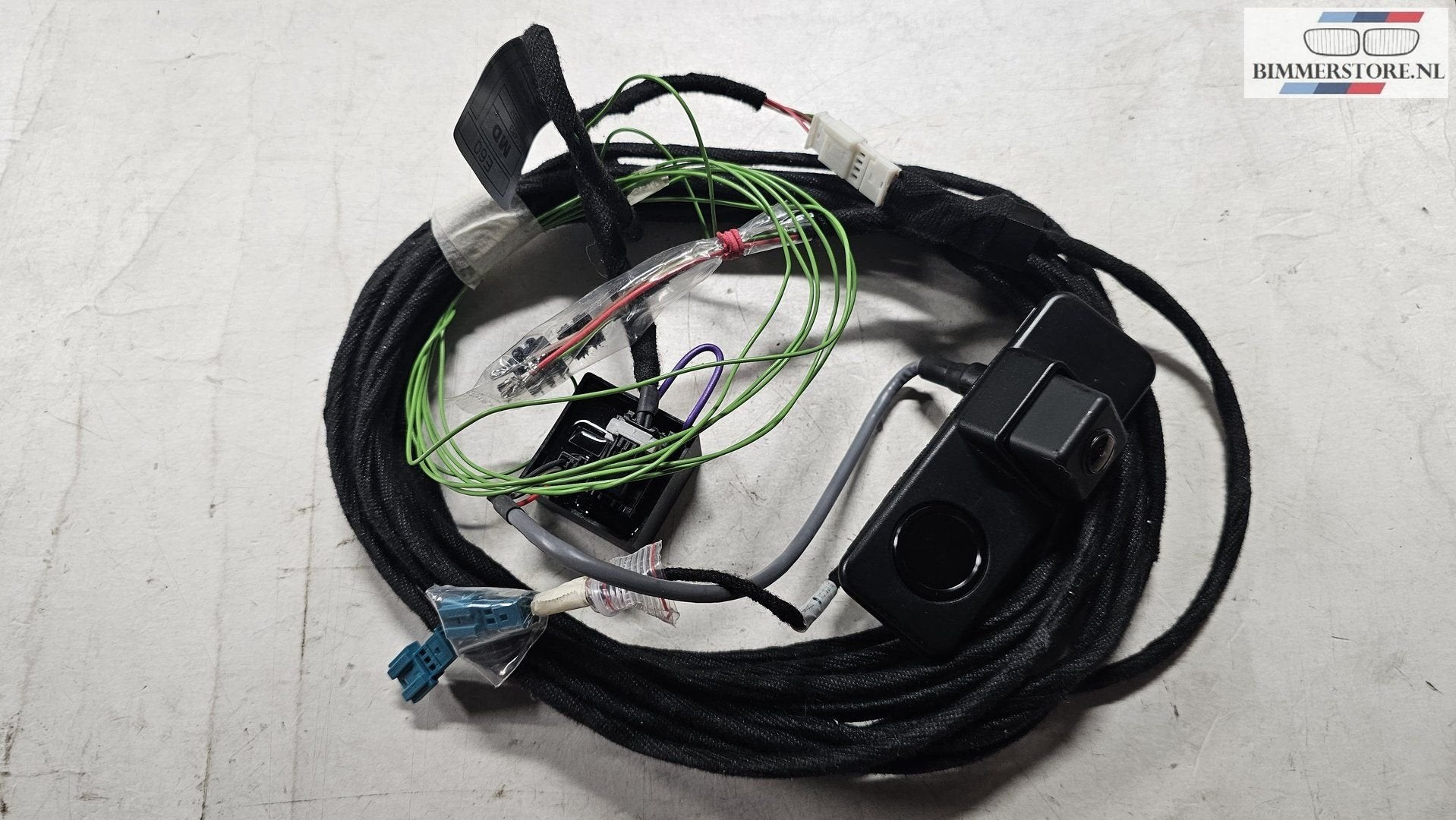 Retrofit achteruitrijcamera kabelset inclusief camera CCC BM, Gebruikt, -, Ophalen of Verzenden, -