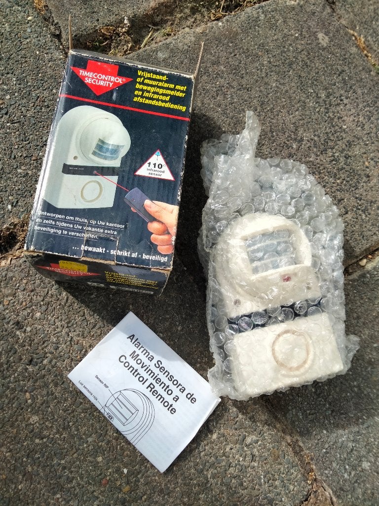 Alarmsysteem met bewegingssensor, Doe-het-zelf en Verbouw, Alarmsystemen, Beweging, Draadloos, Nieuw, Ophalen of Verzenden