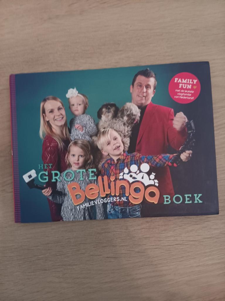 Het Grote Bellinga Boek - Family Fun, Ophalen of Verzenden, Zo goed als nieuw, Familie Bellinga, Non-fictie