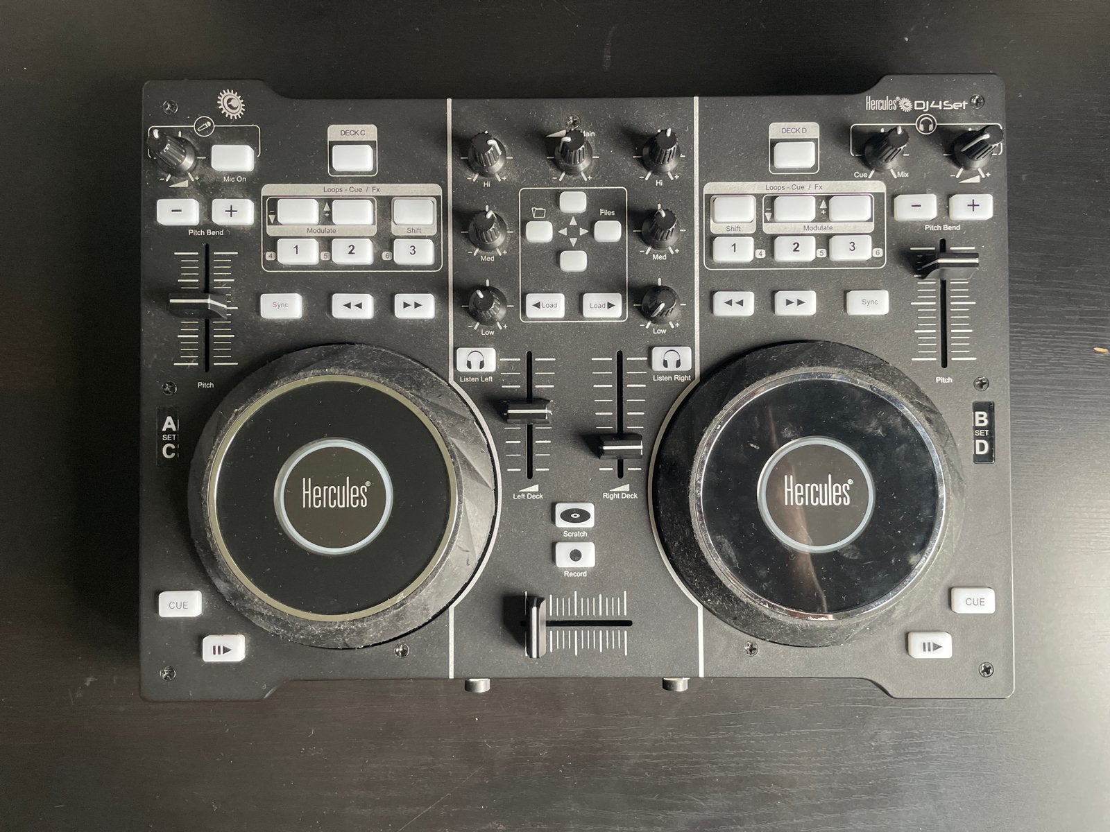 Hercules DJControl DJ4Set, Ophalen of Verzenden, Gebruikt, Dj-set, Overige merken