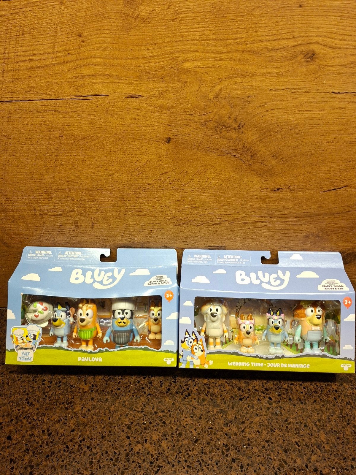 Bluey Speelset: Wedding Time & Pavlova (2 sets), Ophalen of Verzenden, Nieuw