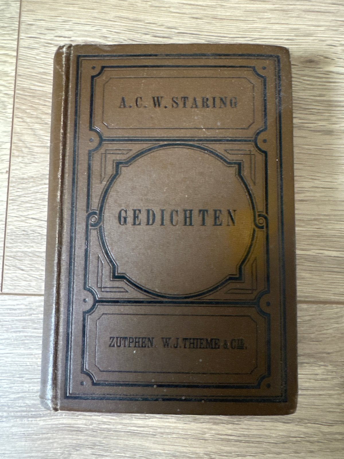 Gedichten van A.C.W. Staring - Oude uitgave, Boeken, Ophalen of Verzenden, Gelezen, Eén auteur