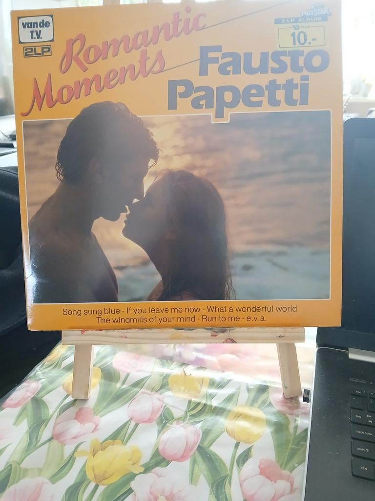 Fausto Papetti - Romantic Moments 2LP (van de TV), Cd's en Dvd's, Vinyl | Pop, Ophalen of Verzenden, 1970 - 1979, Gebruikt