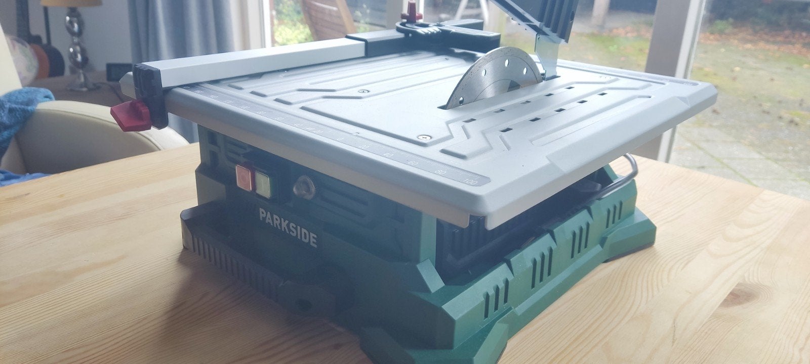 Tegelzaagmachine Parkside nieuw, Ophalen, Overige typen, 600 tot 1200 watt, 30 tot 70 mm