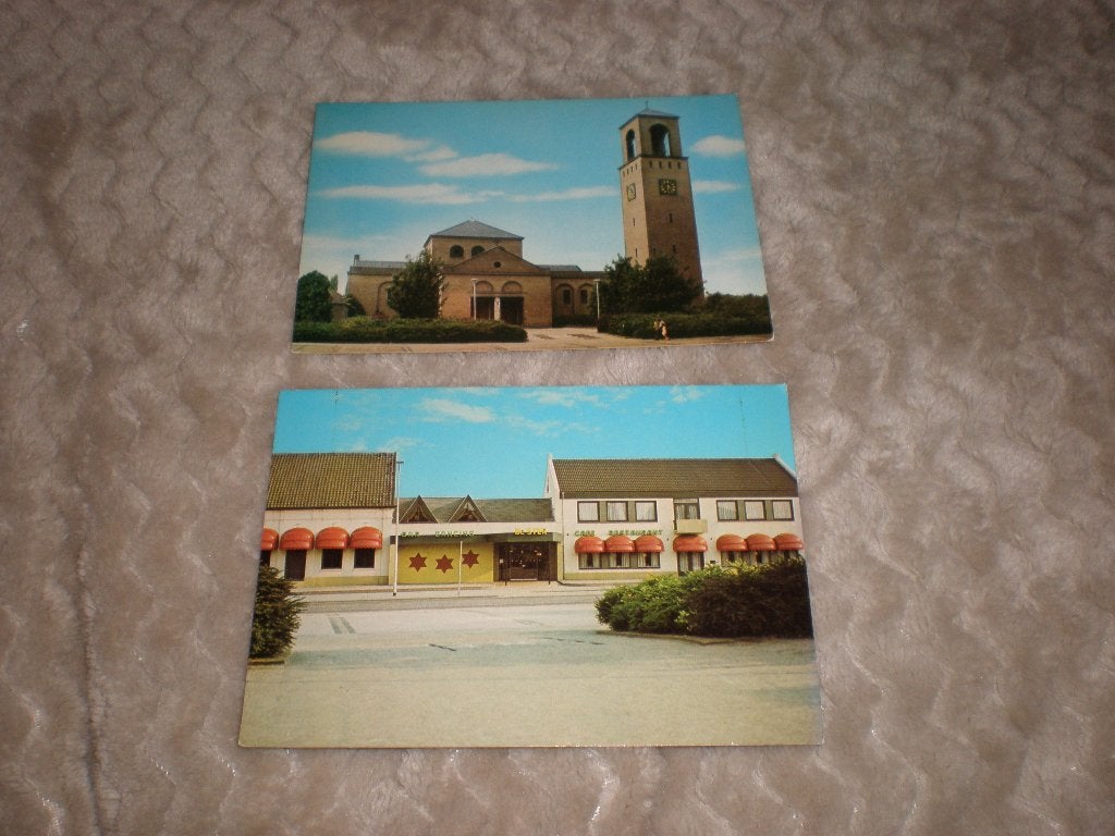 2 ansichtkaarten Café Restaurant Bar Dancing "De Ster"., Ophalen of Verzenden, 1980 tot heden, Ongelopen, Gelderland