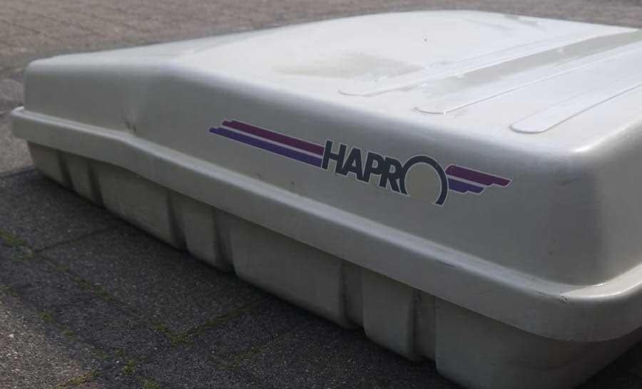Hapro dakkoffer 400 liter – compleet met sleutels - degelijk, Auto diversen, Ophalen, Gebruikt