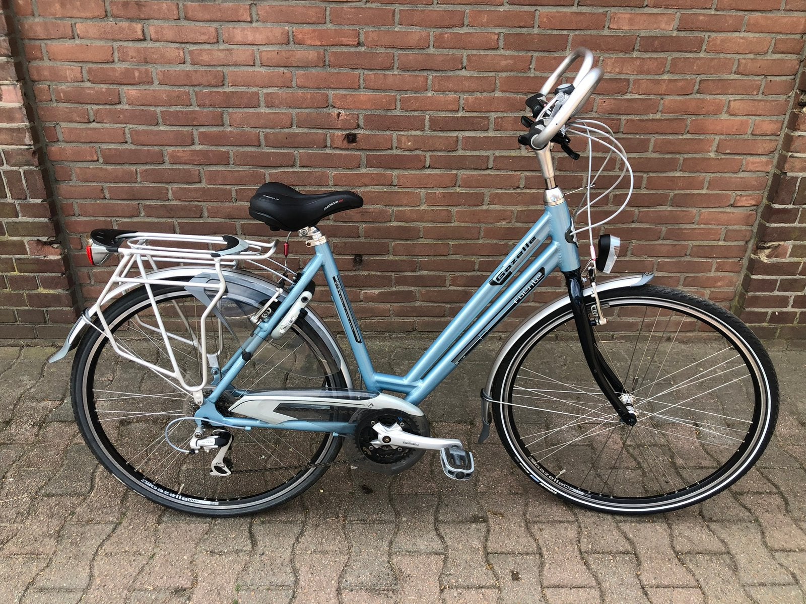 Te koop mooie en lichte Gazelle Fuente damesfiets 53cm 24v, Ophalen, Zo goed als nieuw, Gazelle