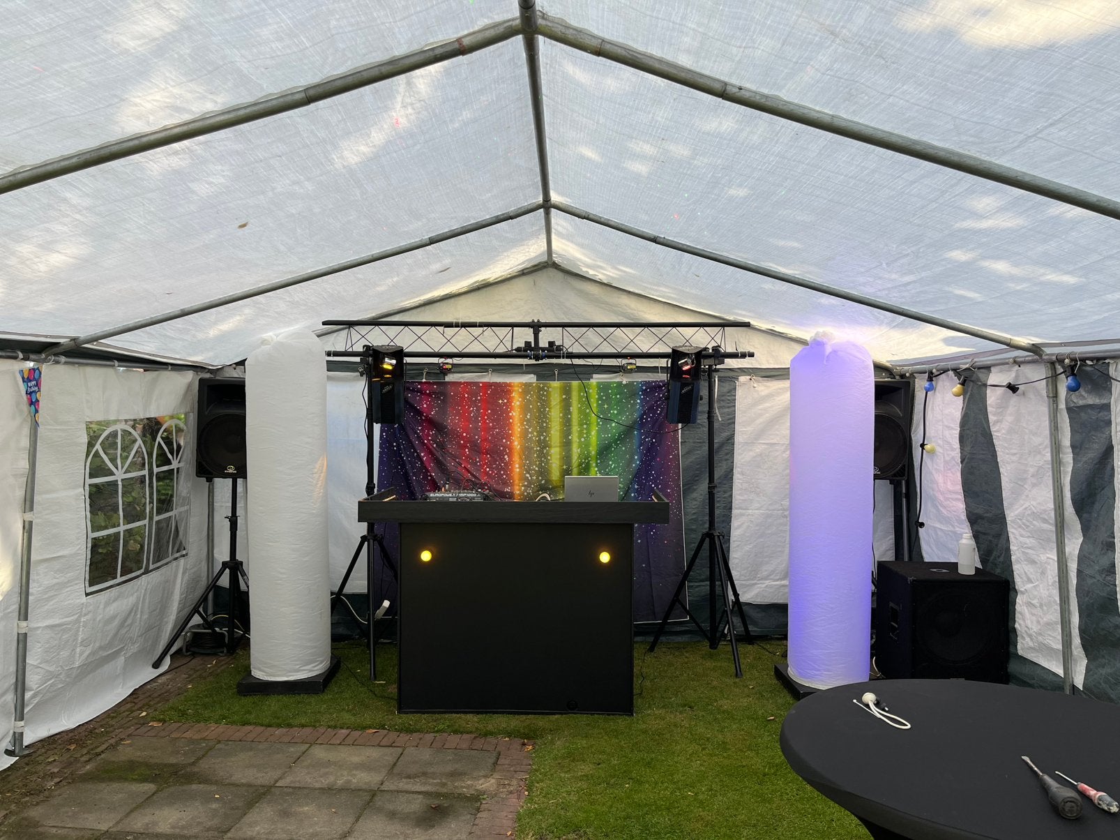 Dj set compleet met aanhanger, Ophalen, Gebruikt, Dj-set, Overige merken