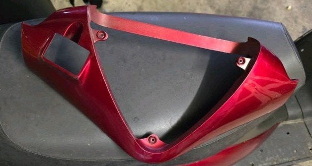 Malaguti phantom f12 stuurkap Magenta Rood, Ophalen of Verzenden, Zo goed als nieuw, Kap, Overige merken