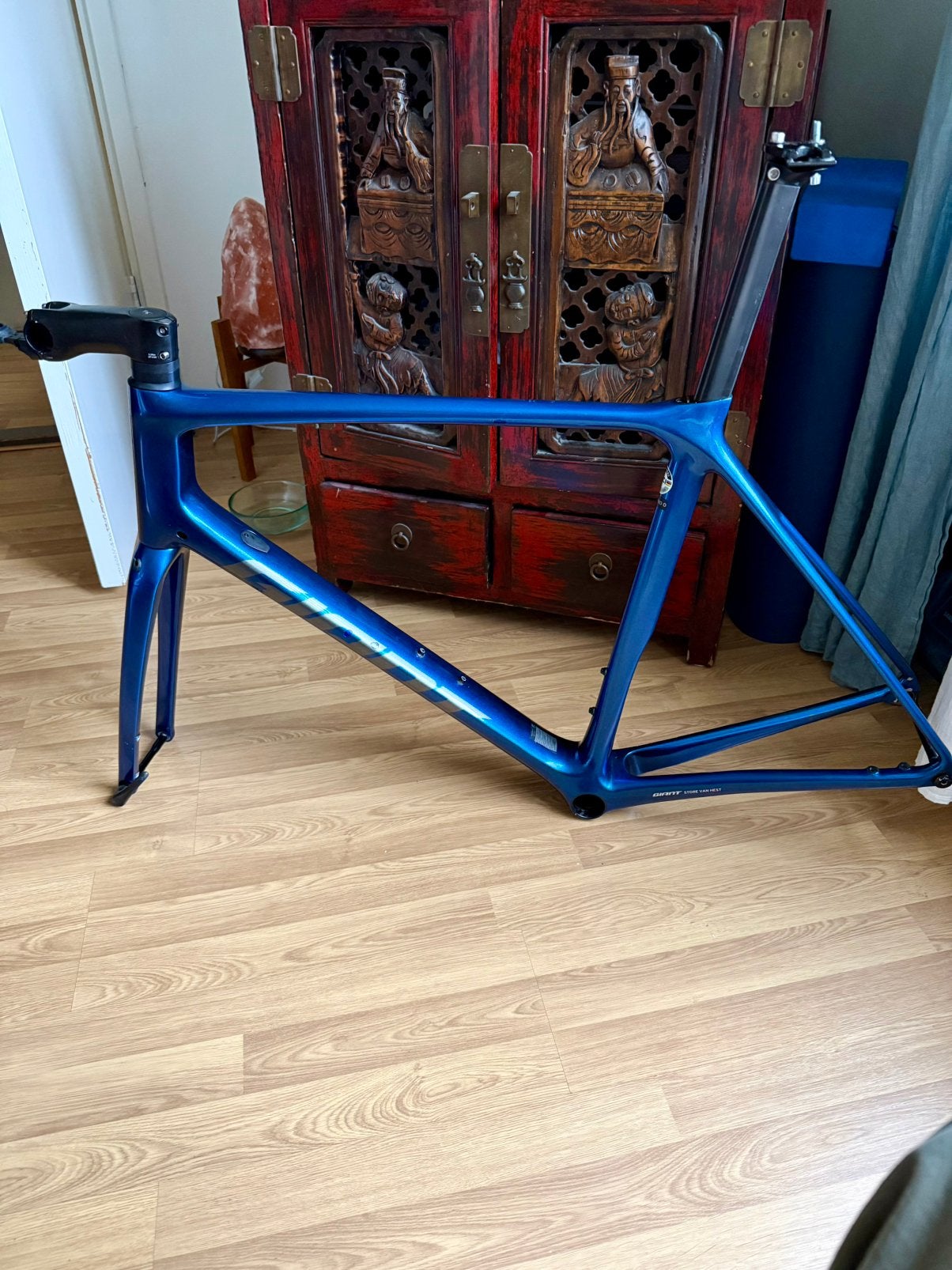 Giant TCR Advanced Pro 0 frameset maat L, Fietsen en Brommers, Frame, Gebruikt, Ophalen of Verzenden, Racefiets