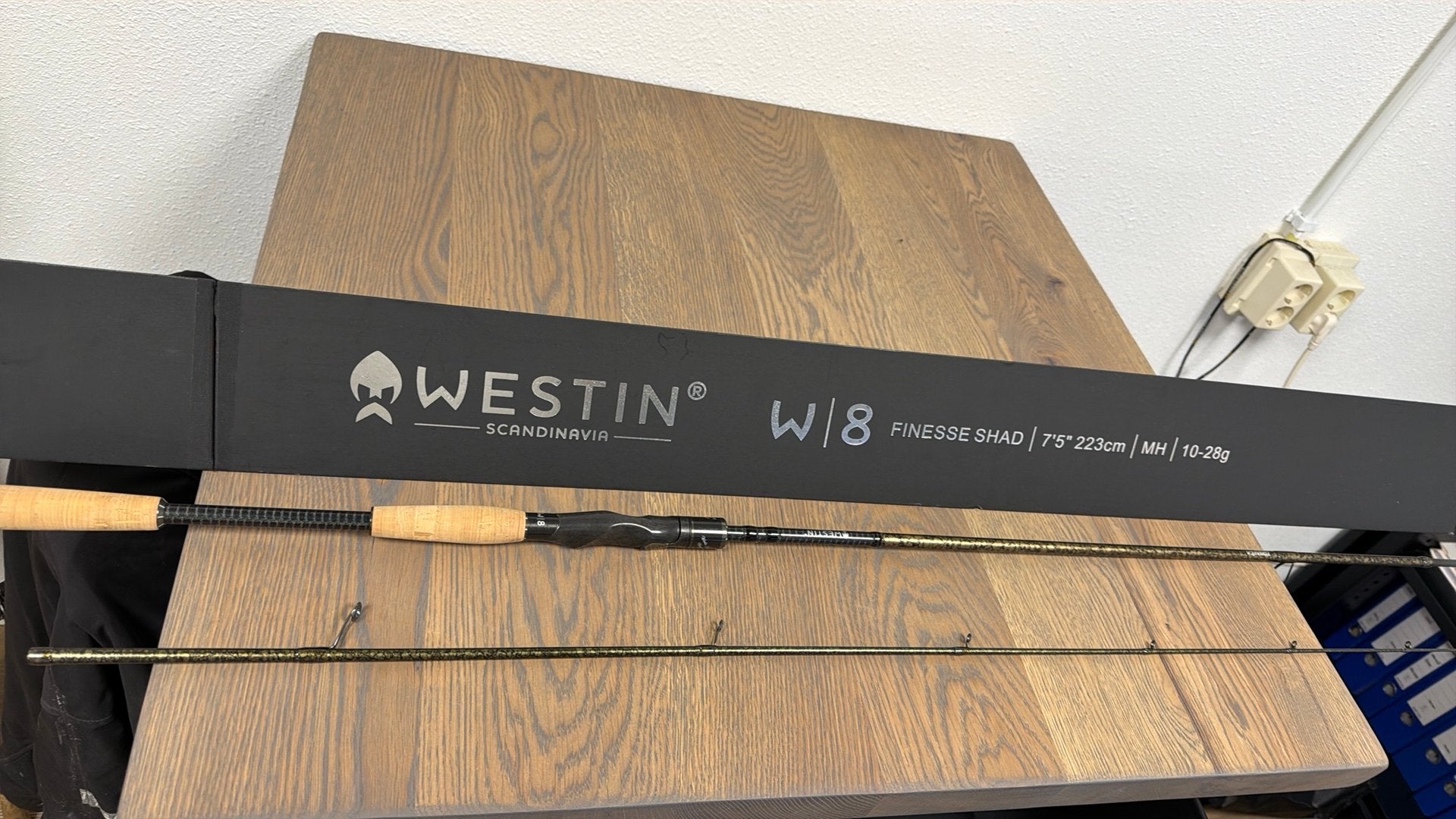 Westin w8 2nd finesse shad 10-28 gram, Watersport en Boten, Ophalen of Verzenden, Zo goed als nieuw, Werphengel