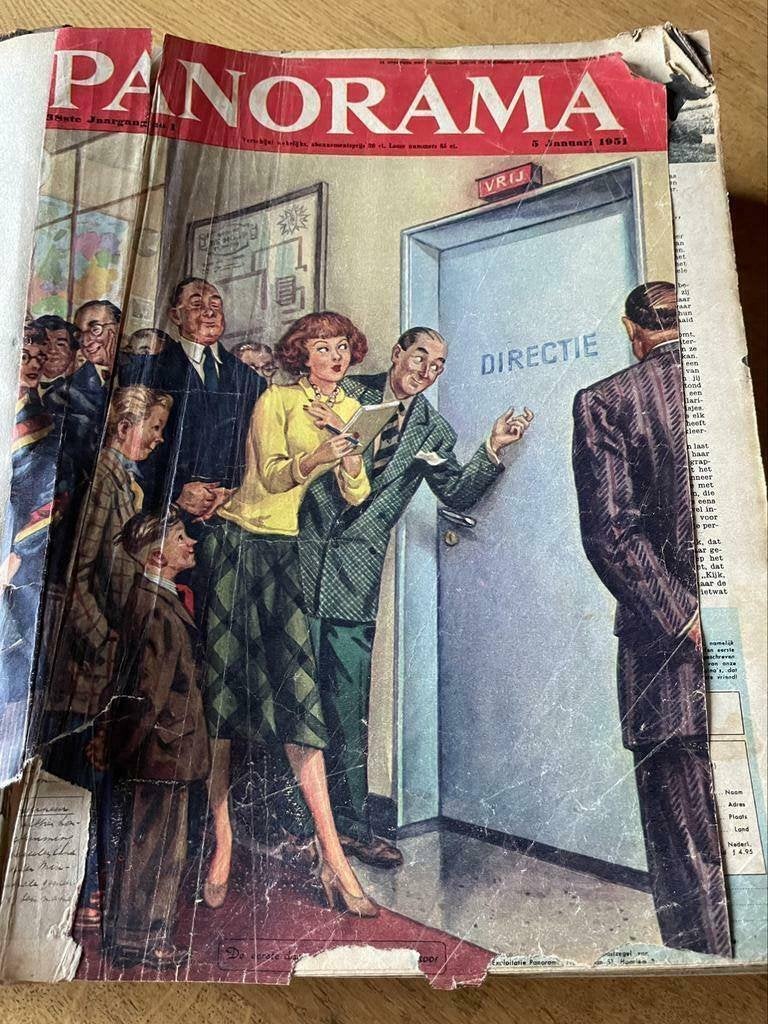 Weekblad Panorama - Jaargang 1951 - Vintage Tijdschrift, Ophalen of Verzenden, Gelezen, Overige typen