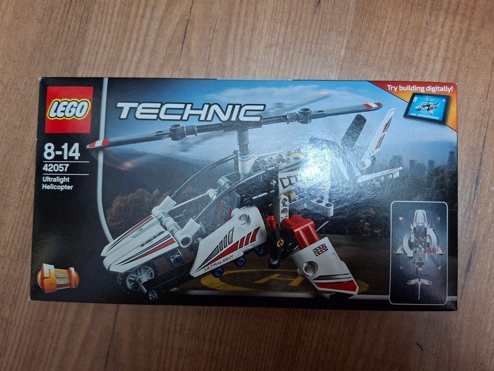 LEGO Technic 42057 Ultralight Helicopter, Ophalen of Verzenden, Zo goed als nieuw