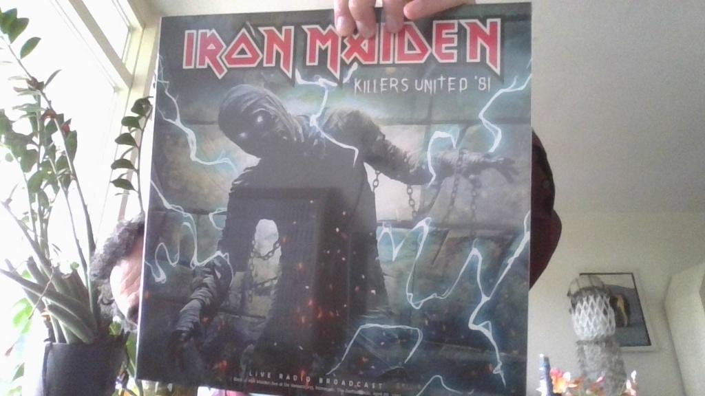 'Killers United '81 Live in Nijmegen Broadcast' Iron Maiden, Inclusief binnenhoes, Ophalen of Verzenden, 1980 - 1989, Zo goed als nieuw