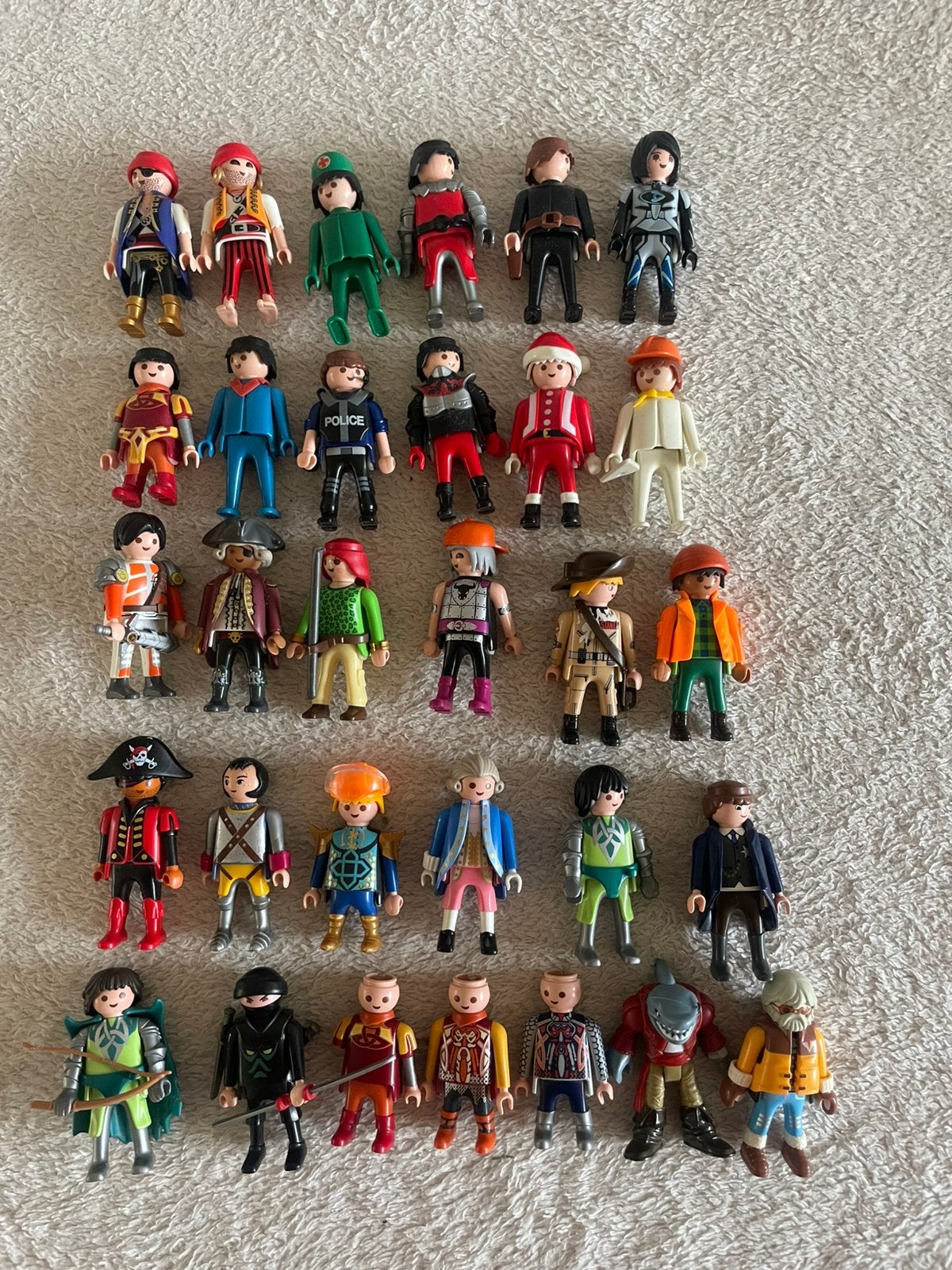 31 diverse Playmobil figuurtjes, Kinderen en Baby's, Speelgoed | Playmobil, Ophalen, Gebruikt, Losse onderdelen, Figuren