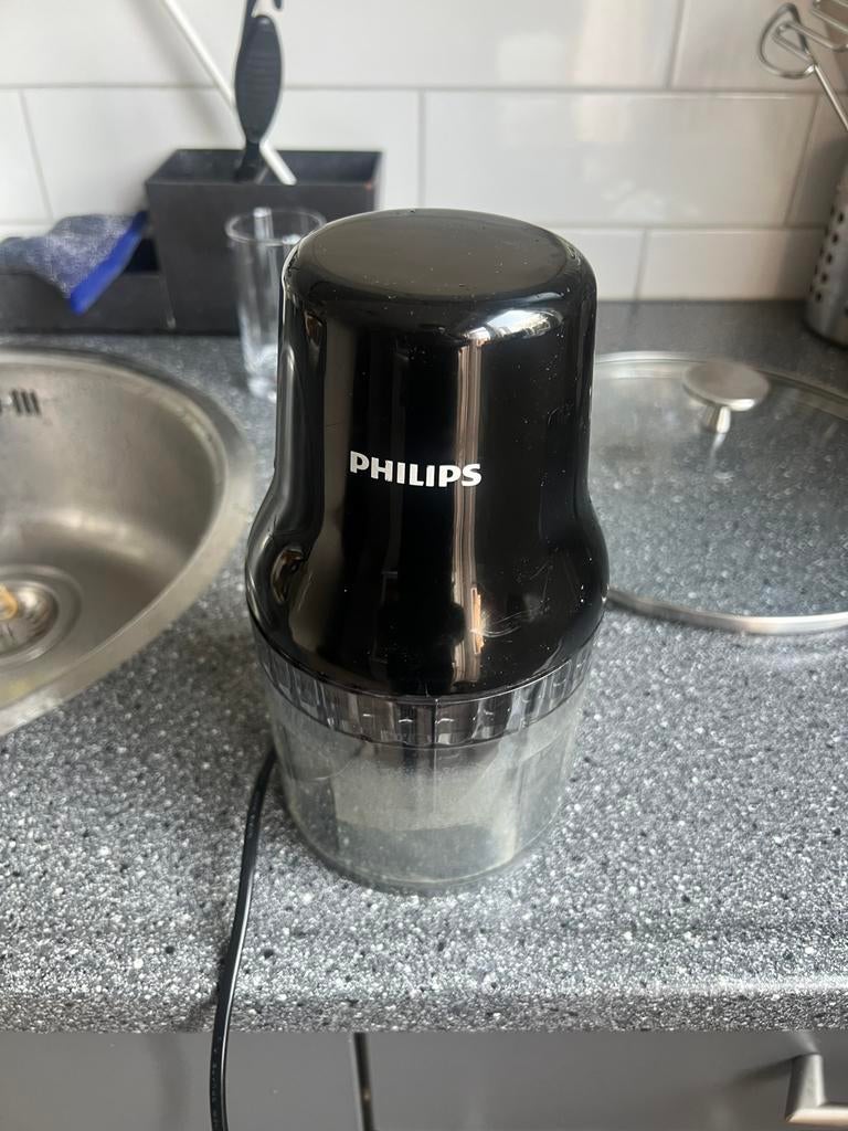 Philips hakmolen, Minder dan 1 liter, Ophalen of Verzenden, Zo goed als nieuw, 1 snelheid