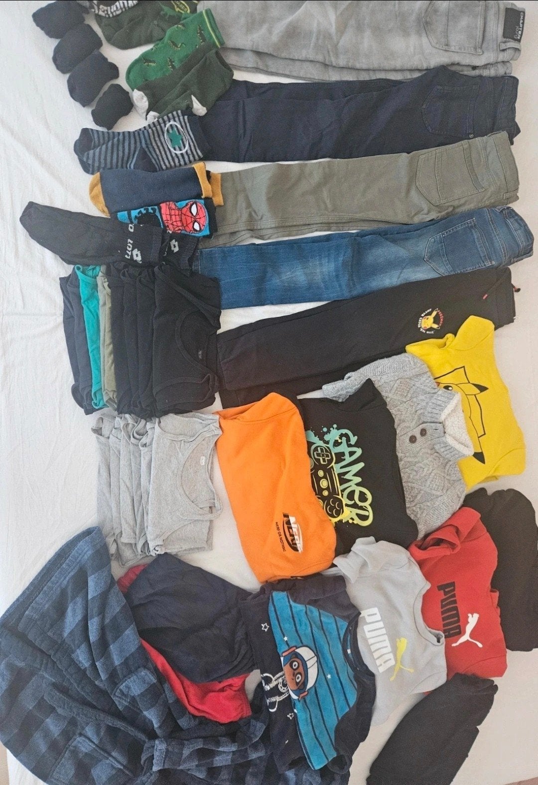 kleding pakket jongen maat 134, Ophalen, Gebruikt, Maat 134