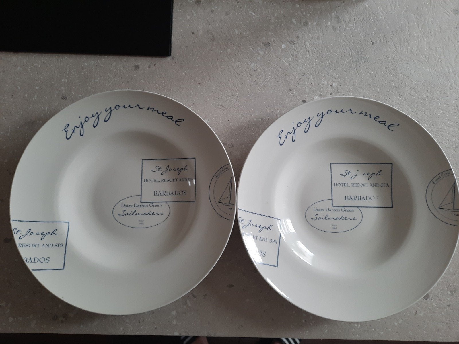 Riviera Maison salade borden, Ophalen, Zo goed als nieuw, Overige stijlen, Bord(en)