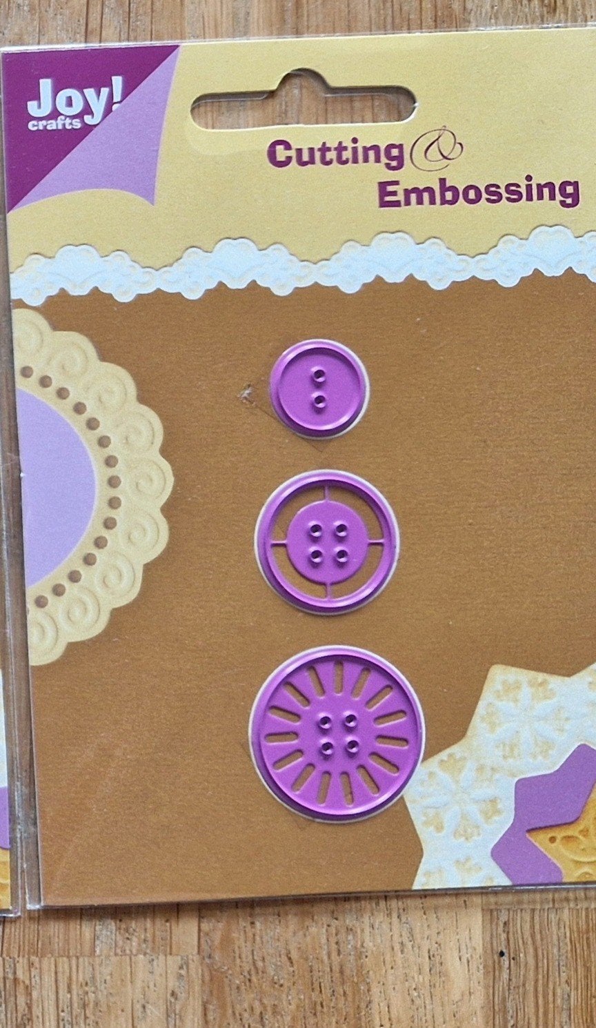Cutting & Embossing Knopen
6002/0056, Ophalen of Verzenden, Nieuw, Overige thema's, Pons of Mal