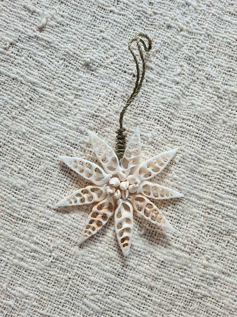 Schelpen hanger sunila uit Bali, Ophalen of Verzenden, Tropical home, 6951nk, Nieuw