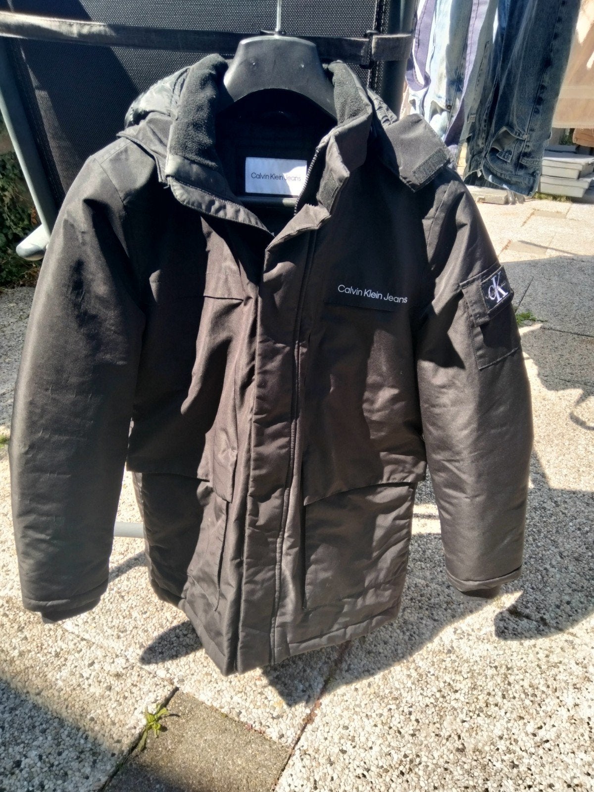 Calvin klein winterjas, Ophalen, Calvin Klein Jeans, Zo goed als nieuw, Jongen
