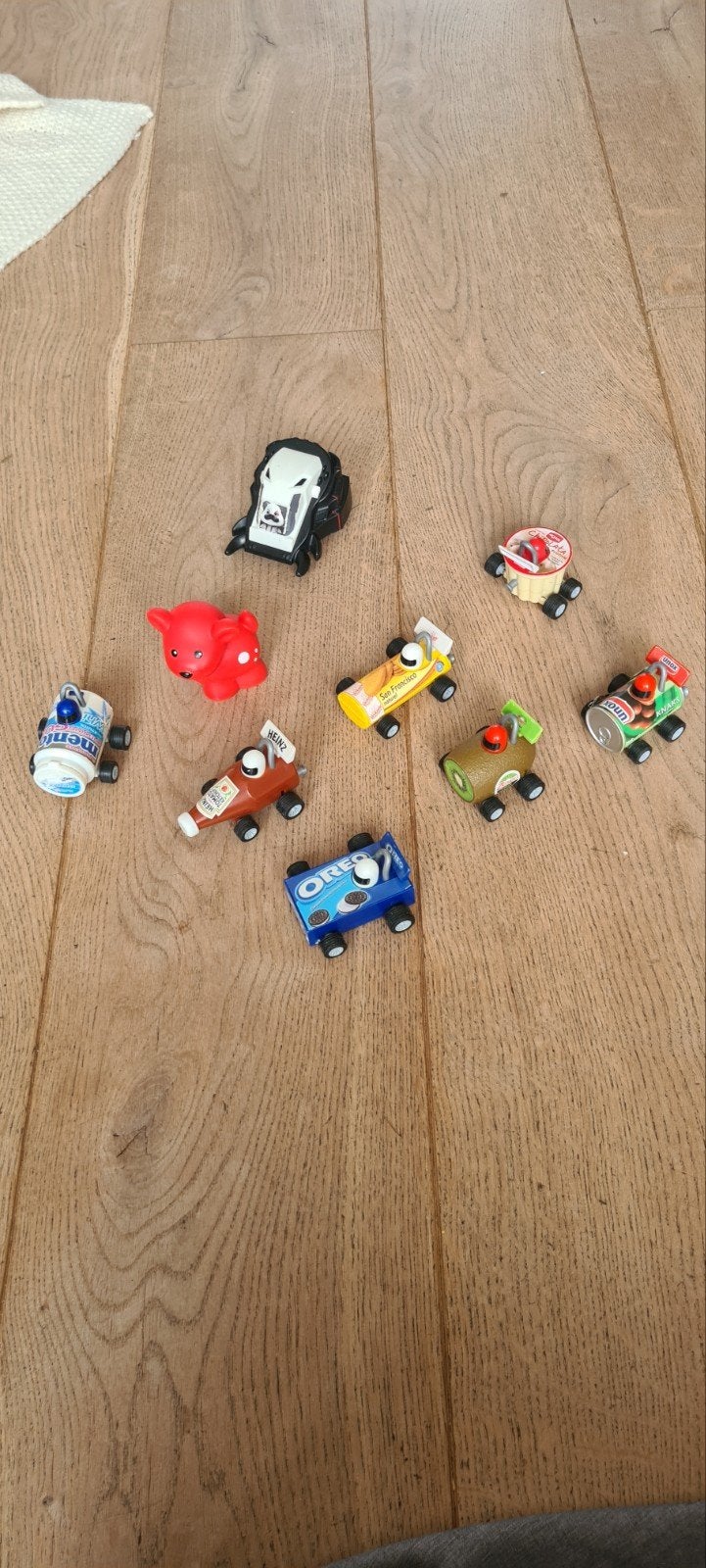 Verzameling van 9 McDonald's Happy Meal speelgoedauto's, Ophalen of Verzenden, Gebruikt