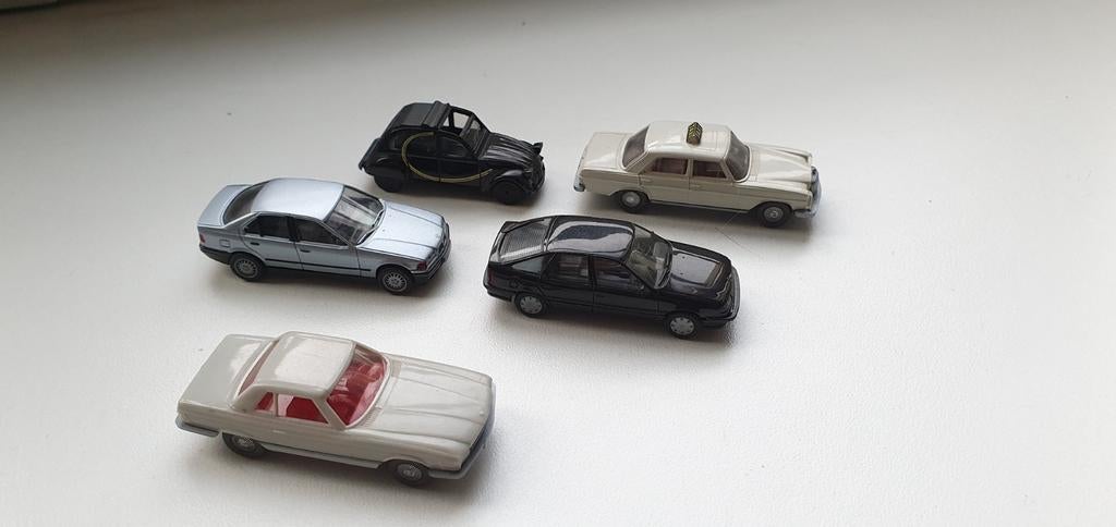 Lot Wiking en Herpa model auto's HO spoor, Overige merken, Locomotief, Gelijkstroom of Wisselstroom, Ophalen of Verzenden