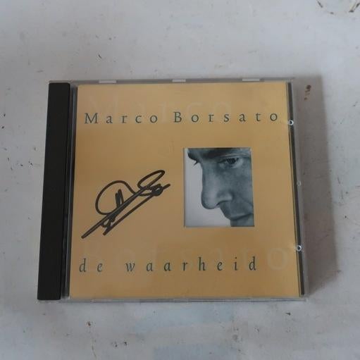 Marco Borsato De Waarheid gesigneerd origineel, Ophalen of Verzenden, Gebruikt, Pop