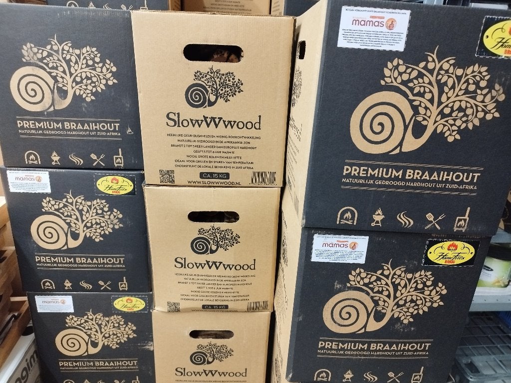 Sekelbos Braaihout uit Zuid Afrika voor plancha of Ofyr, Tuin en Terras, Ophalen, Nieuw