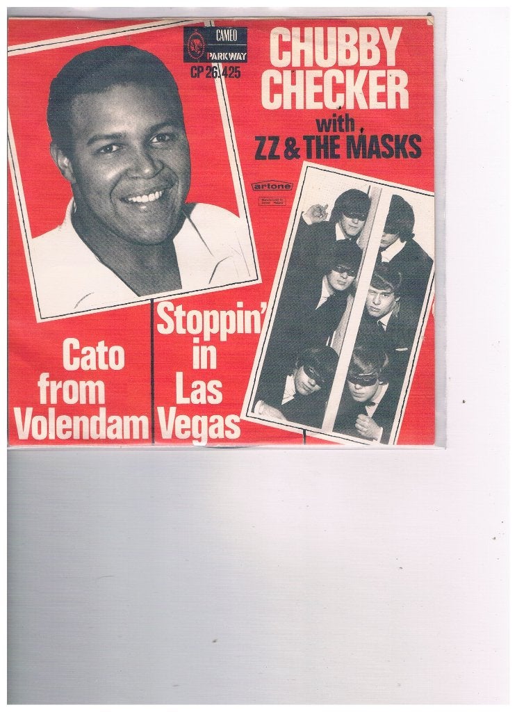 Chubby Checker with the Maskers  Cato from Volendam, Cd's en Dvd's, Vinyl Singles, Ophalen of Verzenden, Zo goed als nieuw, Nederlandstalig