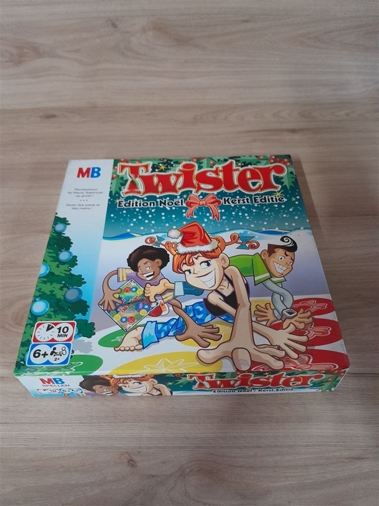 Twister kerst editie - s3683, Verzenden, Zo goed als nieuw