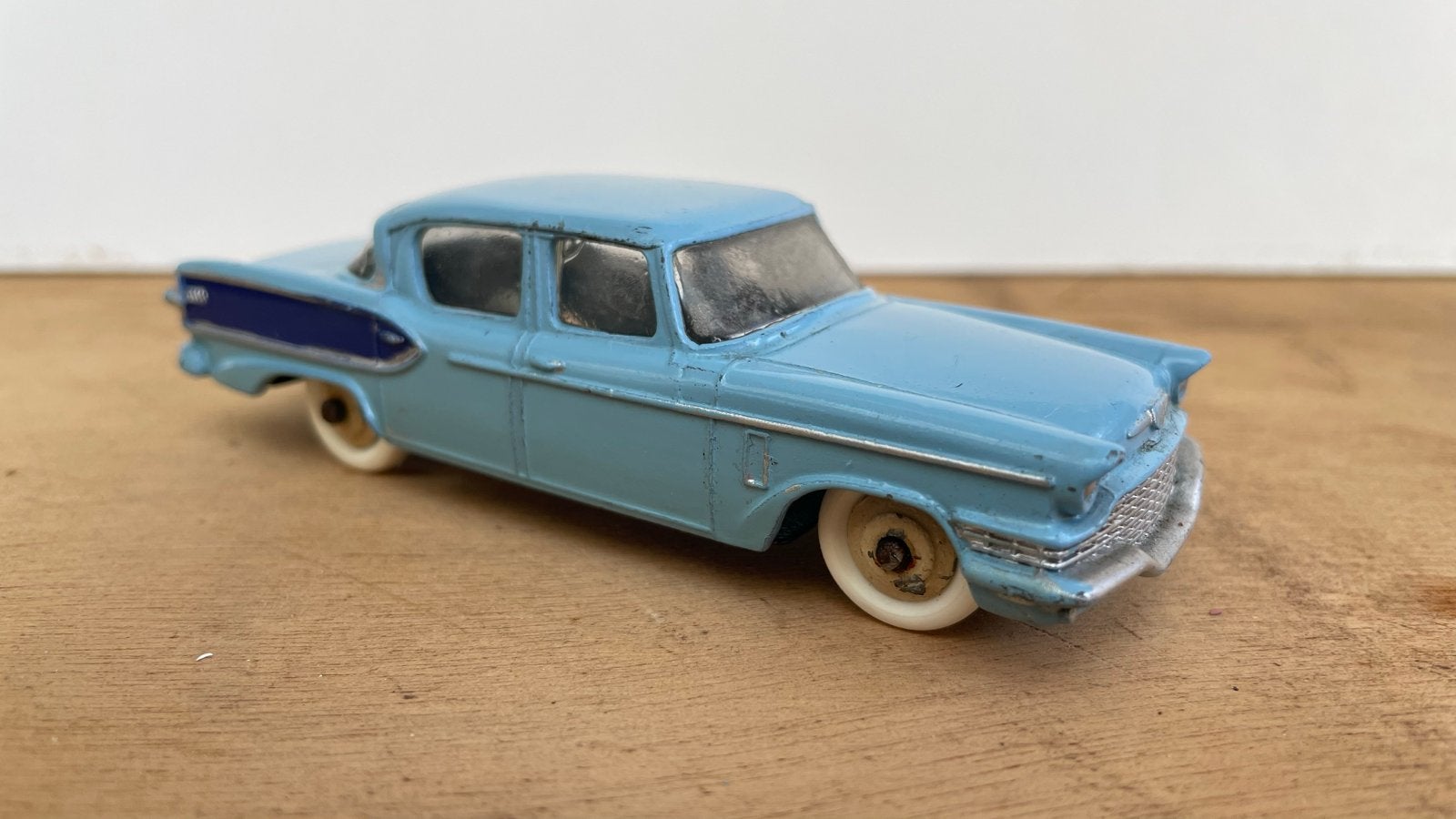 Vintage Dinky Toys Studebaker President 179 - Lichtblauw, Ophalen of Verzenden, Gebruikt, Auto, Dinky Toys