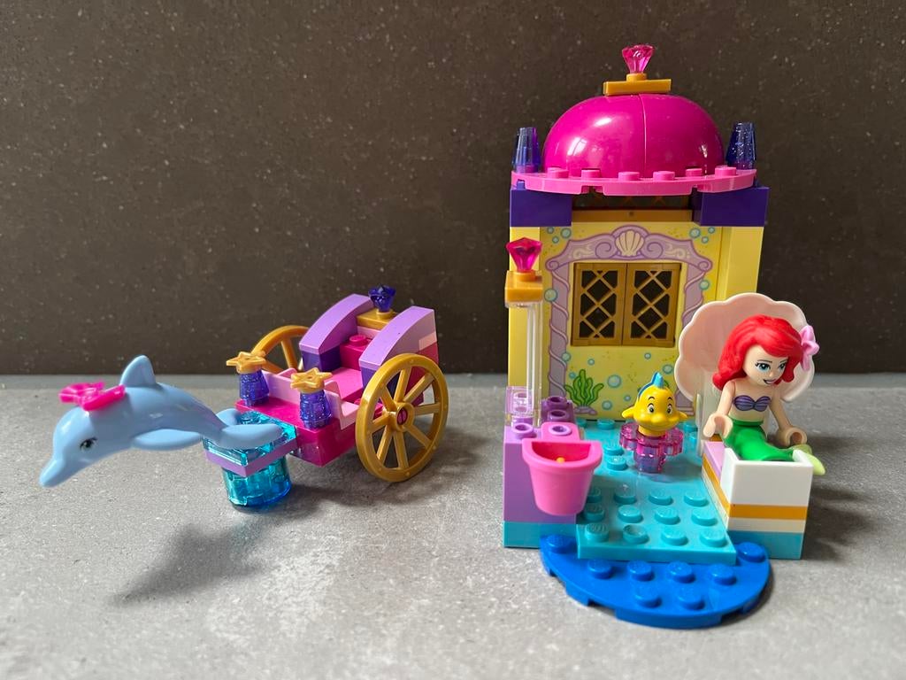 LEGO Juniors Disney Princess Ariël Onderwaterpaleis, Lego, Compleet, Ophalen of Verzenden, Zo goed als nieuw