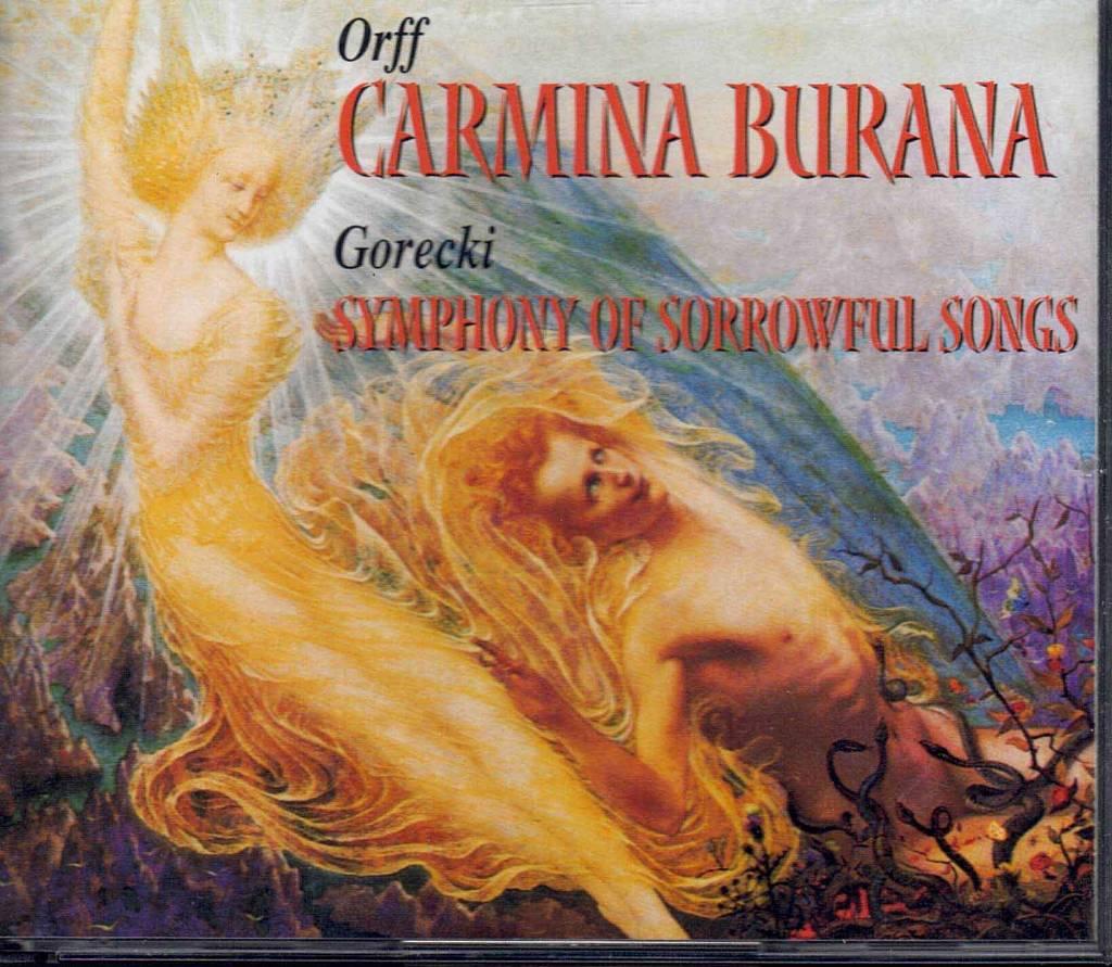 Orff - Carmina Burana en Gorecki -Symph of Sorrowful Songs, Ophalen of Verzenden, Romantiek, Zo goed als nieuw, Orkest of Ballet