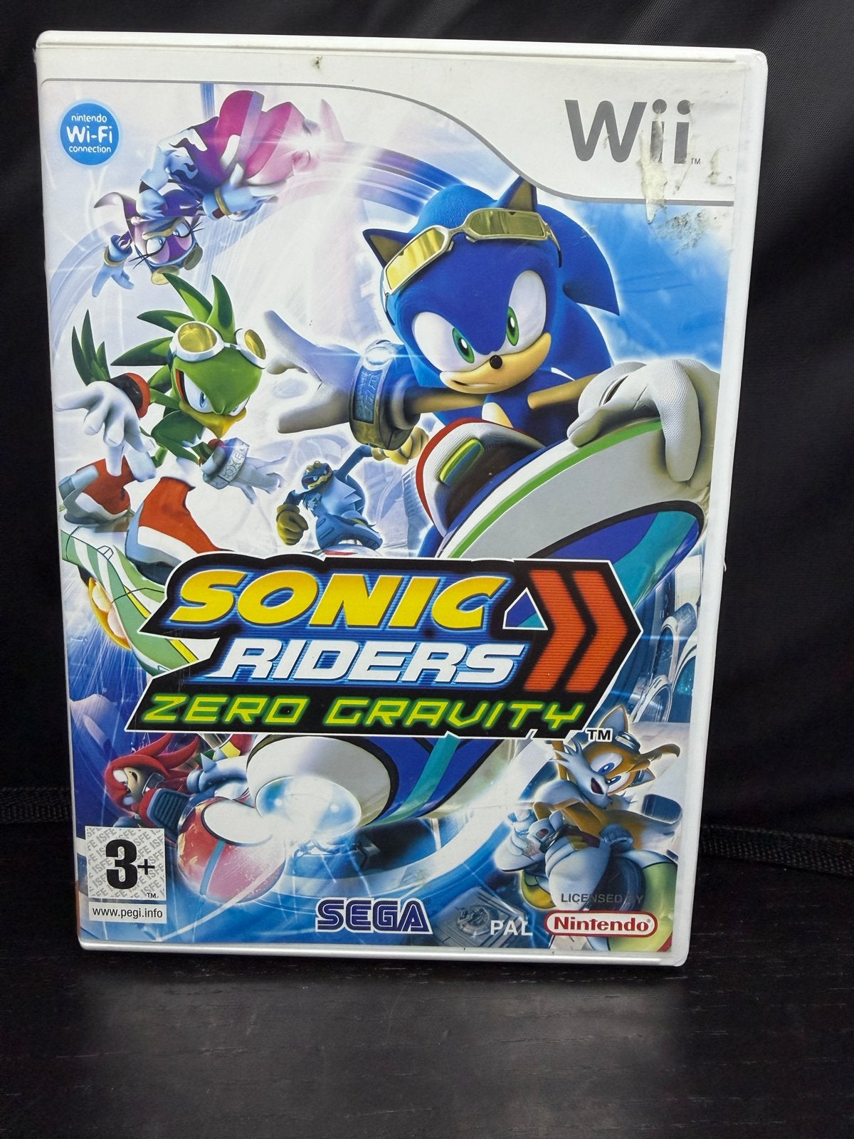 Sonic Riders: Zero Gravity - Nintendo Wii, Gebruikt, 1 speler, Racen en Vliegen, B