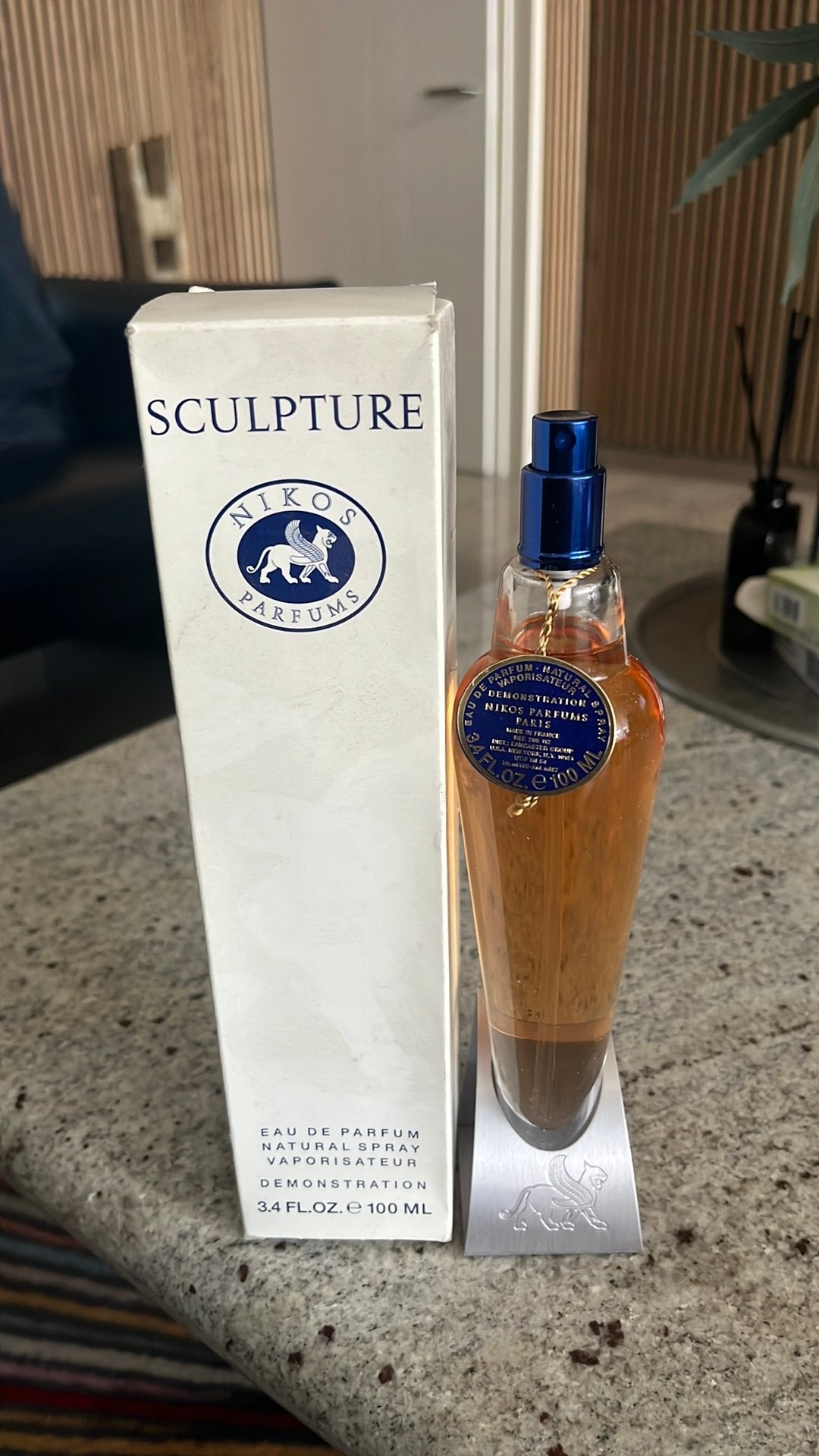 Nikos Sculpture Femme 100 ml Eau de Parfum, Sieraden, Tassen en Uiterlijk, Uiterlijk | Parfum, Verzenden, Nieuw