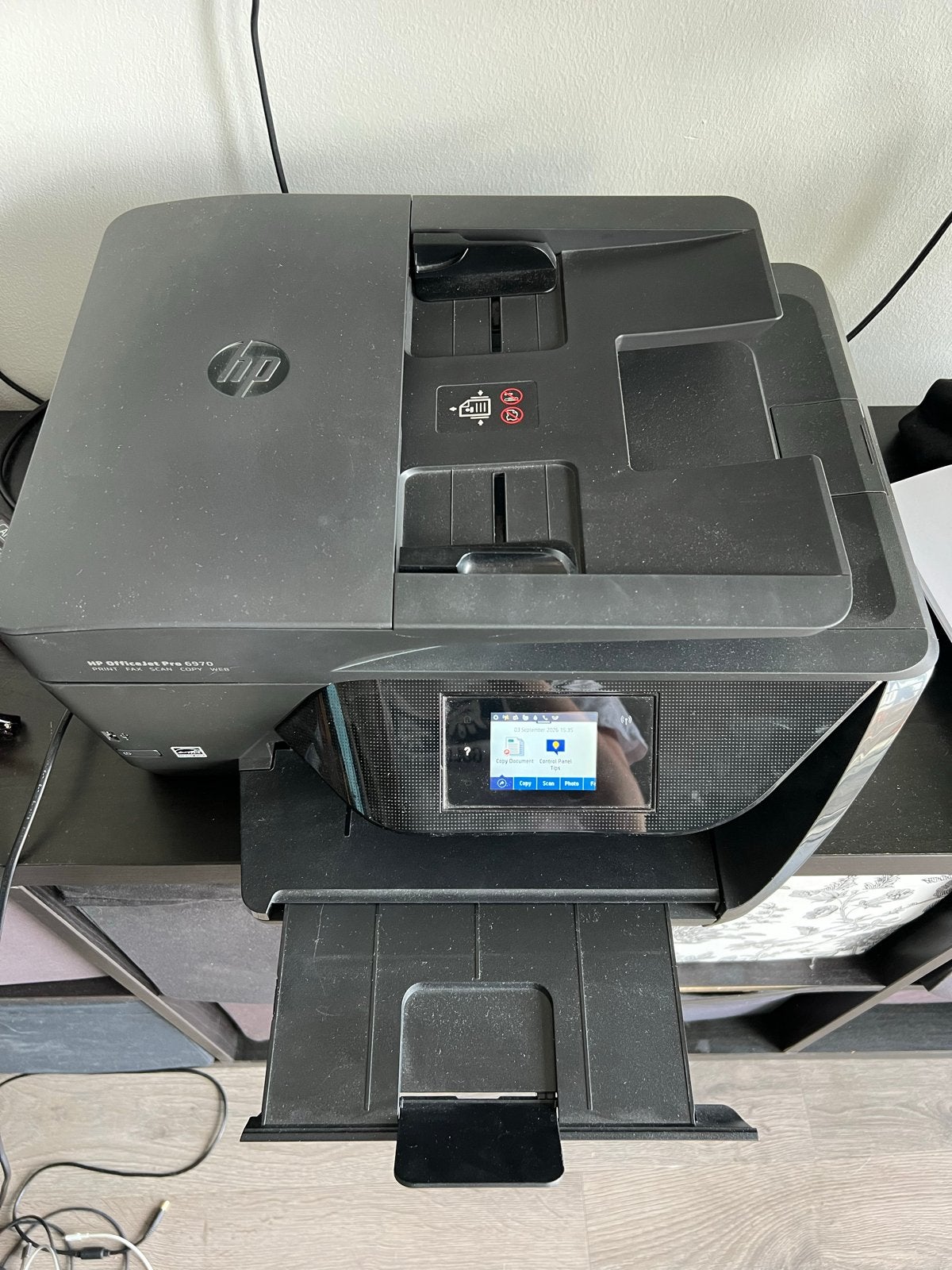 HP OfficeJet Pro 6970 All-in-One Printer (incl. scanner), Computers en Software, Printers, Inkjetprinter, All-in-one, Zo goed als nieuw