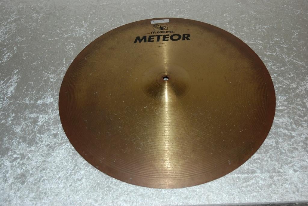Meinl Meteor ride bekken brass 2019 gr 20 inch <25252414>, Gebruikt, ., Drums of Percussie, Ophalen of Verzenden