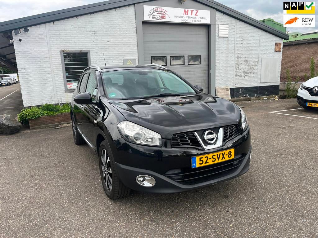 Nissan Qashqai +2 2.0 Connect Edition NIEUWE MOTOR | PANO| N, Auto's, Euro 5, Gebruikt, 7 stoelen, Zwart
