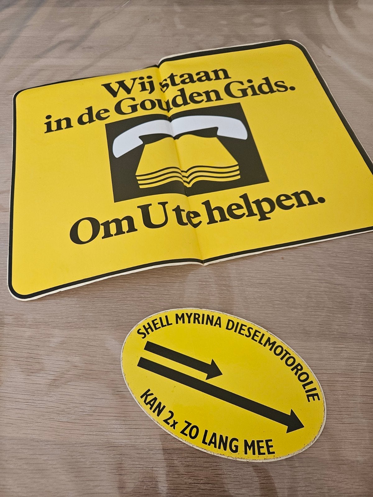 Goudengids sticker groot, Verzamelen, Ophalen of Verzenden, Zo goed als nieuw