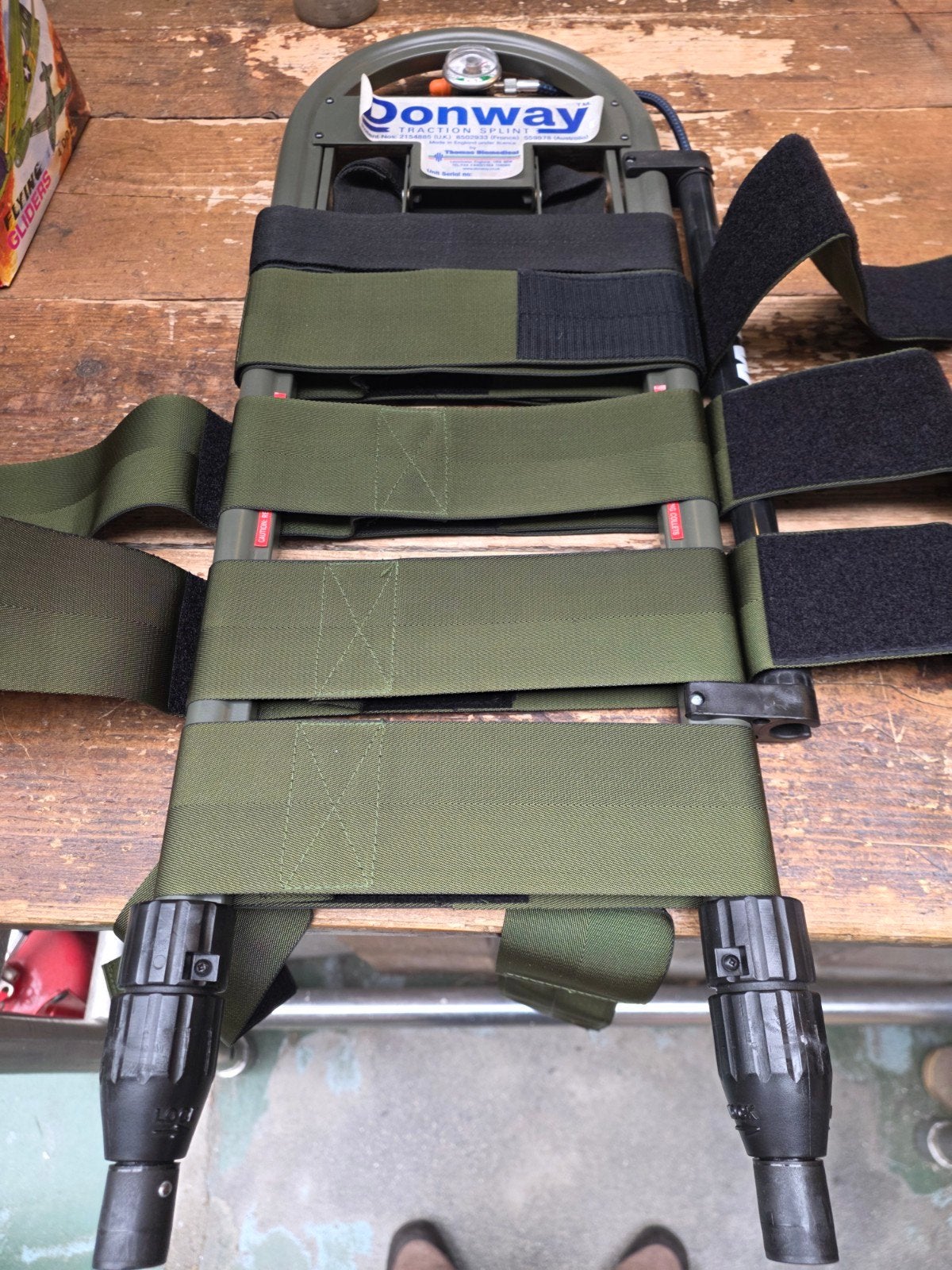 Donway tractiespalk beenbreuk leger, Ophalen, ., ., .