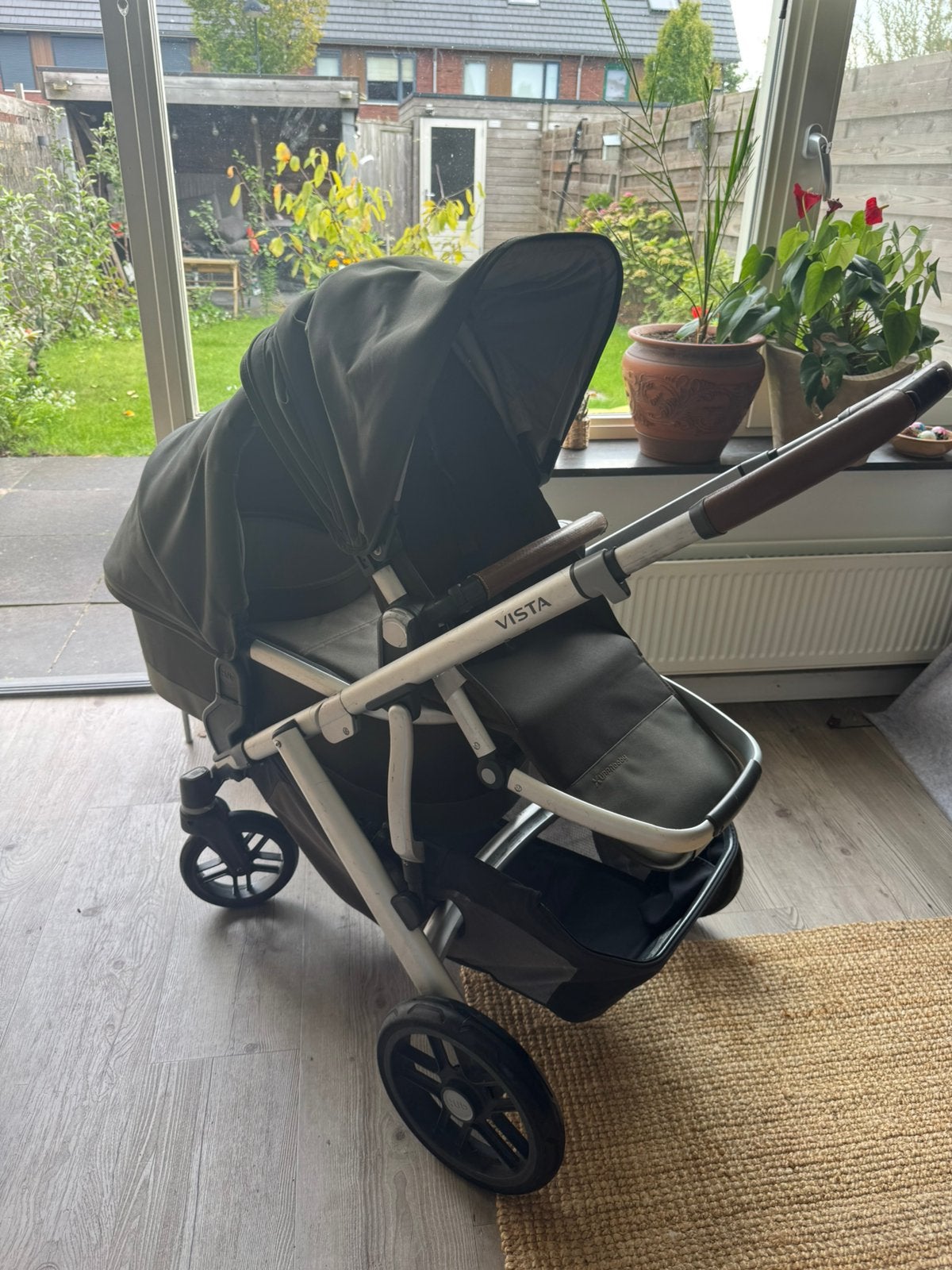 UPPAbaby Vista 2020 duo kinderwagen+reiswieg+PiggyBack, Kinderen en Baby's, Gebruikt, Duowagen, Ophalen, Kinderwagen