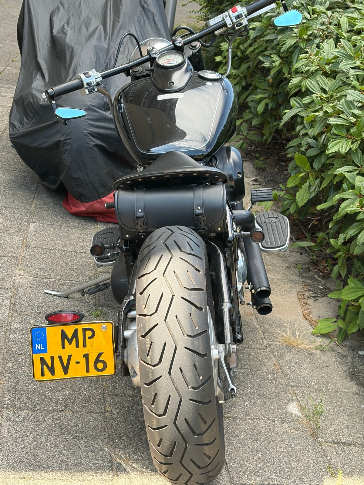Yamaha Dragstar 650 Bobber - Unieke Custom Chopper, Cardan-aandrijving, 2 cilinders, Chopper, Gebruikt